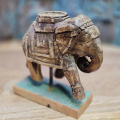 Indian Handcrafted Wooden Elephant Home Decor Showpiece 212 Indian Handcrafted Wooden Elephant Home Decor Showpiece 212