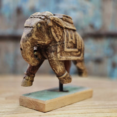Indian Handcrafted Wooden Elephant Home Decor Showpiece 212 Indian Handcrafted Wooden Elephant Home Decor Showpiece 212
