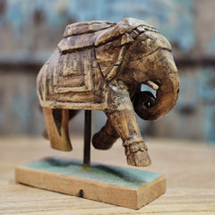 Indian Handcrafted Wooden Elephant Home Decor Showpiece 212 Indian Handcrafted Wooden Elephant Home Decor Showpiece 212