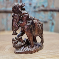 Indian Handcrafted Wooden Elephant Home Decor Showpiece 221 Indian Handcrafted Wooden Elephant Home Decor Showpiece 221