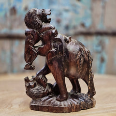 Indian Handcrafted Wooden Elephant Home Decor Showpiece 221 Indian Handcrafted Wooden Elephant Home Decor Showpiece 221