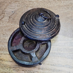 Indian Handcrafted Wooden Home Decor Spice Box A09 Indian Handcrafted Wooden Home Decor Spice Box A09