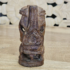 Indian Handcrafted Wooden Ganesh Home Decor Showpiece A21 Indian Handcrafted Wooden Ganesh Home Decor Showpiece A21