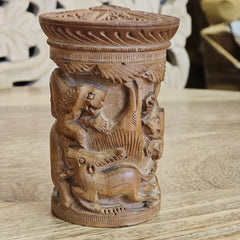 Indian Handcrafted Wooden Home Decor Showpiece A22 Indian Handcrafted Wooden Home Decor Showpiece A22