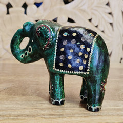 Indian Handcrafted Wooden Elephant Home Decor Showpiece A08 Indian Handcrafted Wooden Elephant Home Decor Showpiece A08
