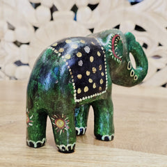 Indian Handcrafted Wooden Elephant Home Decor Showpiece A08 Indian Handcrafted Wooden Elephant Home Decor Showpiece A08