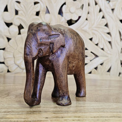 Indian Handcrafted Wooden Elephant Home Decor Showpiece A06 Indian Handcrafted Wooden Elephant Home Decor Showpiece A06