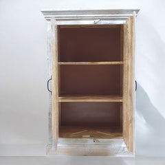 Handmade Indian Furniture Solid Hard Wood Carved 2 Doors Cabinet Handmade Indian Furniture Solid Hard Wood Carved 2 Doors Cabinet