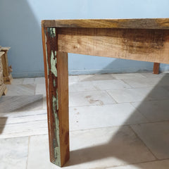 Indian Furniture Nirvana Reclaimed Farmhouse Garden Dining Table 240x100x75 cm Indian Furniture Nirvana Reclaimed Farmhouse Garden Dining Table 240x100x75 cm
