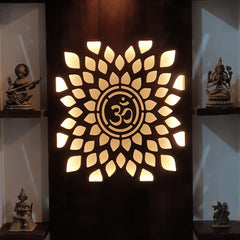 Hand Carved Indian Solid Wood Home Temple 75x45x180 cm Hand Carved Indian Solid Wood Home Temple 75x45x180 cm