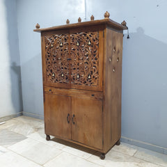 Hand Carved Indian Solid Wood Home Temple Hand Carved Indian Solid Wood Home Temple