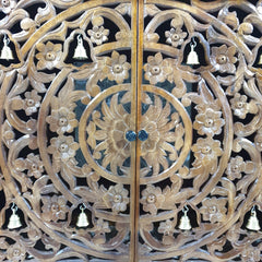 Hand Carved Indian Solid Wood Home Temple Hand Carved Indian Solid Wood Home Temple