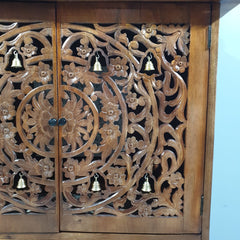 Hand Carved Indian Solid Wood Home Temple Hand Carved Indian Solid Wood Home Temple