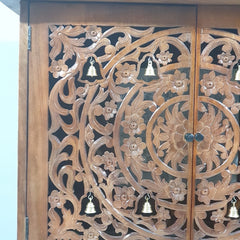 Hand Carved Indian Solid Wood Home Temple Hand Carved Indian Solid Wood Home Temple