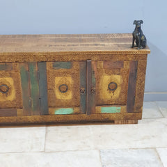 Antique Hand Carved Solid Wood Sideboard 160x40x60 cm Antique Hand Carved Solid Wood Sideboard 160x40x60 cm
