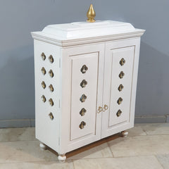 Hand Carved Indian Solid Wood Home Temple 91x40x120 cm Hand Carved Indian Solid Wood Home Temple 91x40x120 cm