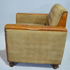 CHESTERFIELD Aged leather Couch Sofa CHESTERFIELD Aged leather Couch Sofa