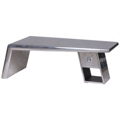 Aviator Aluminium Aviation rivet detail unusual rectangle coffee table 130x60x45cm Aviator Aluminium Aviation rivet detail unusual rectangle coffee table 130x60x45cm
