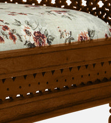 Shanti Surprise Sheesham Wood 1 Seater Sofa In Scratch Resistant Provincial Teak Finish Shanti Surprise Sheesham Wood 1 Seater Sofa In Scratch Resistant Provincial Teak Finish