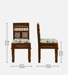 Shanti Surprise Sheesham Wood 6 Seater Dining Set In Scratch Resistant Provincial Teak Finish With Bench Shanti Surprise Sheesham Wood 6 Seater Dining Set In Scratch Resistant Provincial Teak Finish With Bench