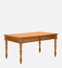 Shanti Surprise  Sheesham Wood 6 Seater Dining Set In Scratch Resistant Rustic Teak Finish Shanti Surprise  Sheesham Wood 6 Seater Dining Set In Scratch Resistant Rustic Teak Finish