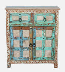 Reclaimed Wood Cabinet In Distress Finish Reclaimed Wood Cabinet In Distress Finish