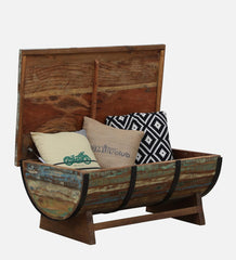 Kraft Bazaar Vistoso Barrel Coffee Table 110x70x45Cm Kraft Bazaar Vistoso Barrel Coffee Table 110x70x45Cm