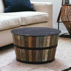 Kraft Bazaar Vistoso Marble Coffee Table 80x80x45Cm Kraft Bazaar Vistoso Marble Coffee Table 80x80x45Cm