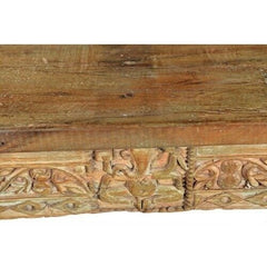 Antique Hand carved Solid wood Hall Table Brown 1.7M Antique Hand carved Solid wood Hall Table Brown 1.7M