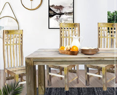 AVALON INDIAN WOODEN ZEN MANGO DINING TABLE AVALON INDIAN WOODEN ZEN MANGO DINING TABLE