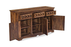 Mogra Antique Brass Work Solid Wood Brass Sideboard C Mogra Antique Brass Work Solid Wood Brass Sideboard C