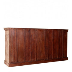 Indian Embossed Brass work Solid wood Large Sideboard Buffet Hutch White 1.8m Indian Embossed Brass work Solid wood Large Sideboard Buffet Hutch White 1.8m