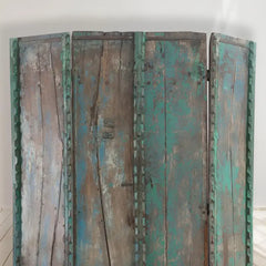 Antique Handmade Indian Furniture Old Wood Partition Screen Antique Handmade Indian Furniture Old Wood Partition Screen
