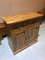 Indian Solid Wood Small Cabinet Natural 90 x 45 x 90 Cm Indian Solid Wood Small Cabinet Natural 90 x 45 x 90 Cm