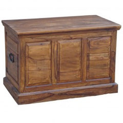 Takat Metal Jali Natural Solid Wood Trunk Chest Ottoman Box Takat Metal Jali Natural Solid Wood Trunk Chest Ottoman Box