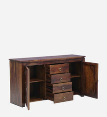 Sheesham Wood Sideboard in Scratch Resistant Provincial Teak Finish Sheesham Wood Sideboard in Scratch Resistant Provincial Teak Finish