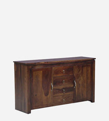 Sheesham Wood Sideboard in Scratch Resistant Provincial Teak Finish Sheesham Wood Sideboard in Scratch Resistant Provincial Teak Finish