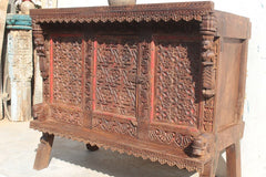 Handmade Indian Furniture Wooden Damchiya Sideboard 124x71x106xCm Handmade Indian Furniture Wooden Damchiya Sideboard 124x71x106xCm