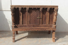 Handmade Indian Furniture Wooden Damchiya Sideboard 124x71x106xCm Handmade Indian Furniture Wooden Damchiya Sideboard 124x71x106xCm