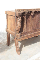 Handmade Indian Furniture Wooden Damchiya Sideboard 124x71x106xCm Handmade Indian Furniture Wooden Damchiya Sideboard 124x71x106xCm