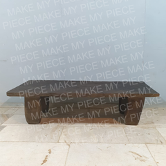 ROXANNE Indian Handmade Solid Wood Rustic Coffee Table ROXANNE Indian Handmade Solid Wood Rustic Coffee Table