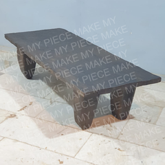 ROXANNE Indian Handmade Solid Wood Rustic Coffee Table ROXANNE Indian Handmade Solid Wood Rustic Coffee Table