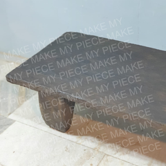 ROXANNE Indian Handmade Solid Wood Rustic Coffee Table ROXANNE Indian Handmade Solid Wood Rustic Coffee Table