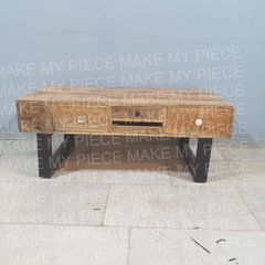 LENORE Vivid Sahara Contemporary Mango Metal legs Rectangle Coffee Table LENORE Vivid Sahara Contemporary Mango Metal legs Rectangle Coffee Table