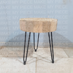 MICHELE The Attic Jessie Solid Wood Hand Carved Coffee Table Set Of 2 Natural MICHELE The Attic Jessie Solid Wood Hand Carved Coffee Table Set Of 2 Natural