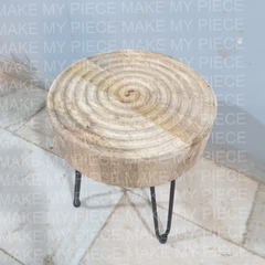 MICHELE The Attic Jessie Solid Wood Hand Carved Coffee Table Set Of 2 Natural MICHELE The Attic Jessie Solid Wood Hand Carved Coffee Table Set Of 2 Natural