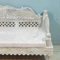 Indian Furniture Classic Hand Carved Traditional Sofa Set With Center Table D1 Indian Furniture Classic Hand Carved Traditional Sofa Set With Center Table D1