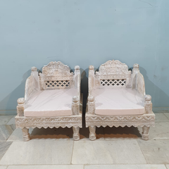 Indian Furniture Classic Hand Carved Traditional Sofa Set With Center Table D1 Indian Furniture Classic Hand Carved Traditional Sofa Set With Center Table D1