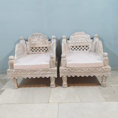 Indian Furniture Classic Hand Carved Traditional Sofa Set With Center Table D1 Indian Furniture Classic Hand Carved Traditional Sofa Set With Center Table D1