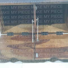 SUPRAGYA Handmade Boston Solid Wood Coffee Table Walnut SUPRAGYA Handmade Boston Solid Wood Coffee Table Walnut